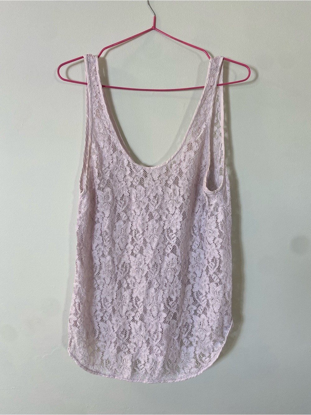 Lace Feminine Wilfred Tank Lilac